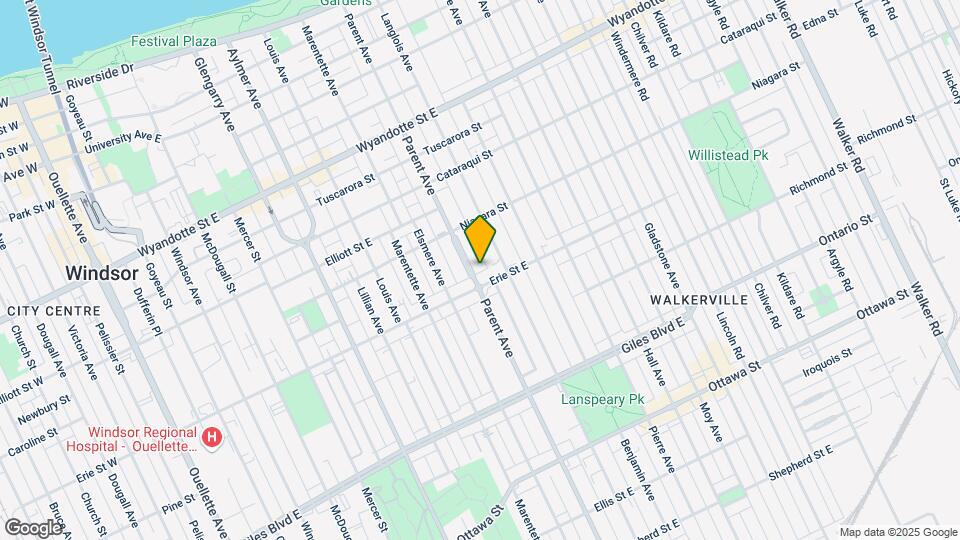 978 Parent Ave Map and Location Details
