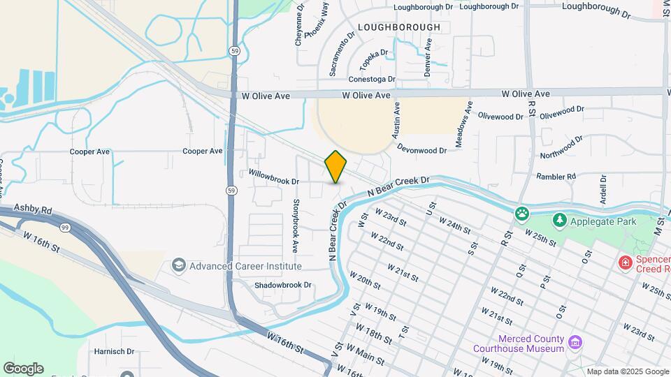 1411 W North Bear Creek Dr Mapa y Detalles de la Ubicación