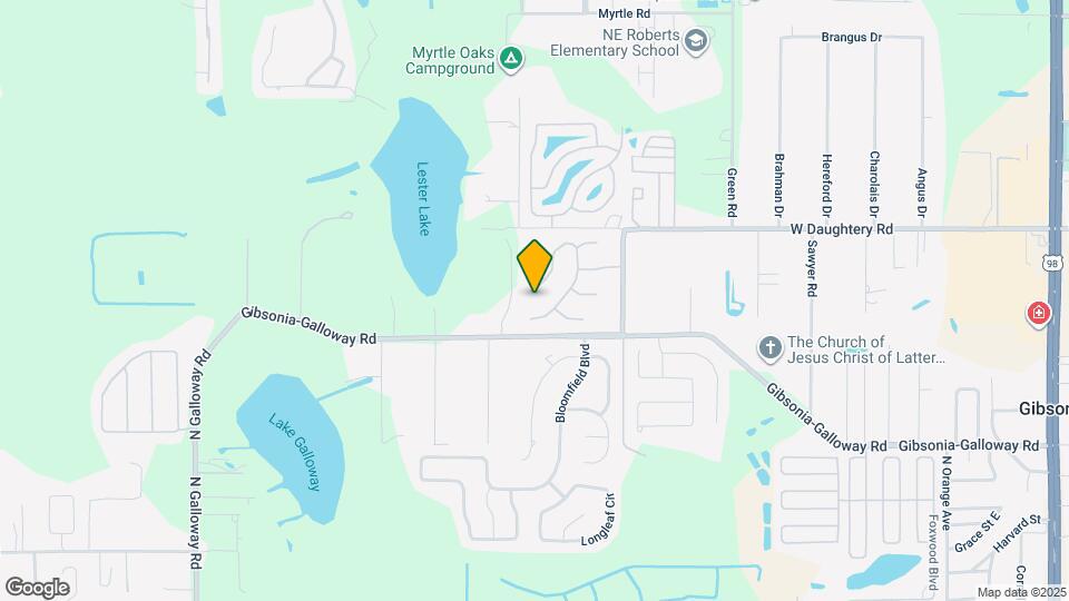 5721 Manchester Dr W Map and Location Details