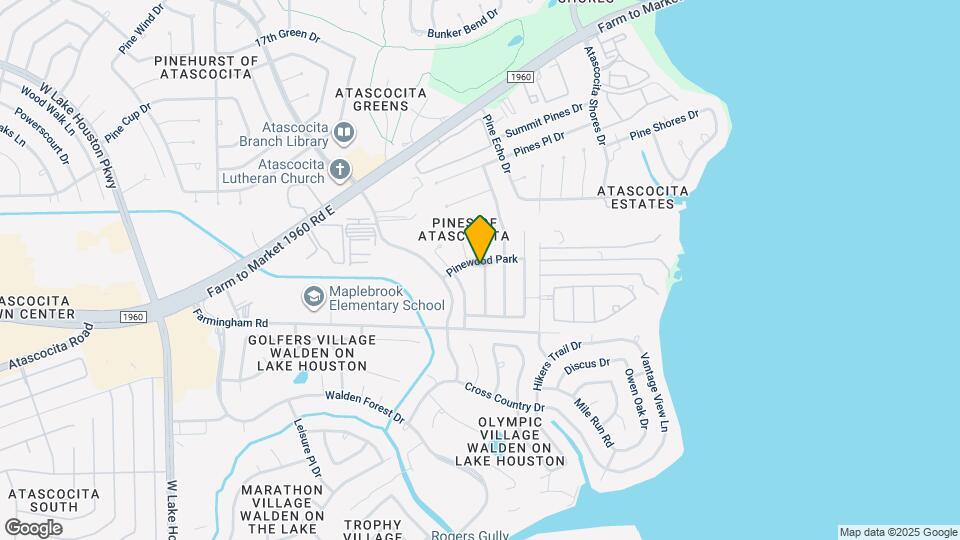 19419 Arbor Pines Ln Map and Location Details