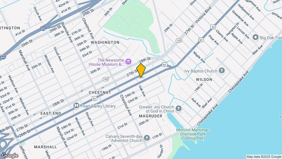 1311 25th St Map and Location Details