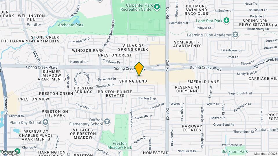6004 Cave River Dr Map and Location Details