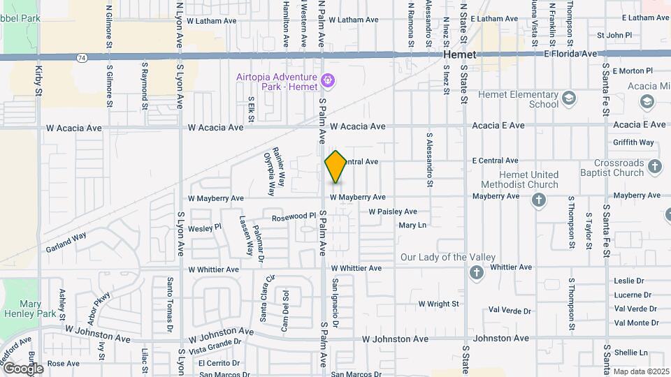 471 S Simpson Ave Mapa y Detalles de la Ubicación
