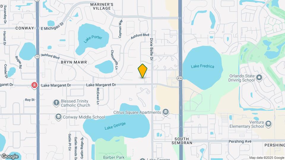 5405 Lake Margaret Dr Map and Location Details