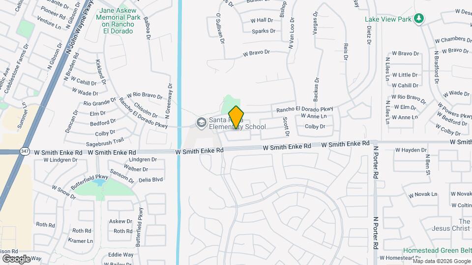 42635 Colby Dr Mapa y Detalles de la Ubicación