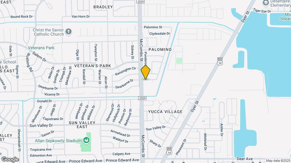 5804 Dearborne Dr Map and Location Details
