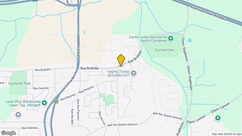 1320 Brûlotte Rue Map and Location Details