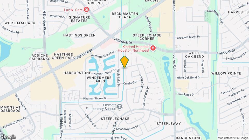 10215 Hedge Way Dr Map and Location Details