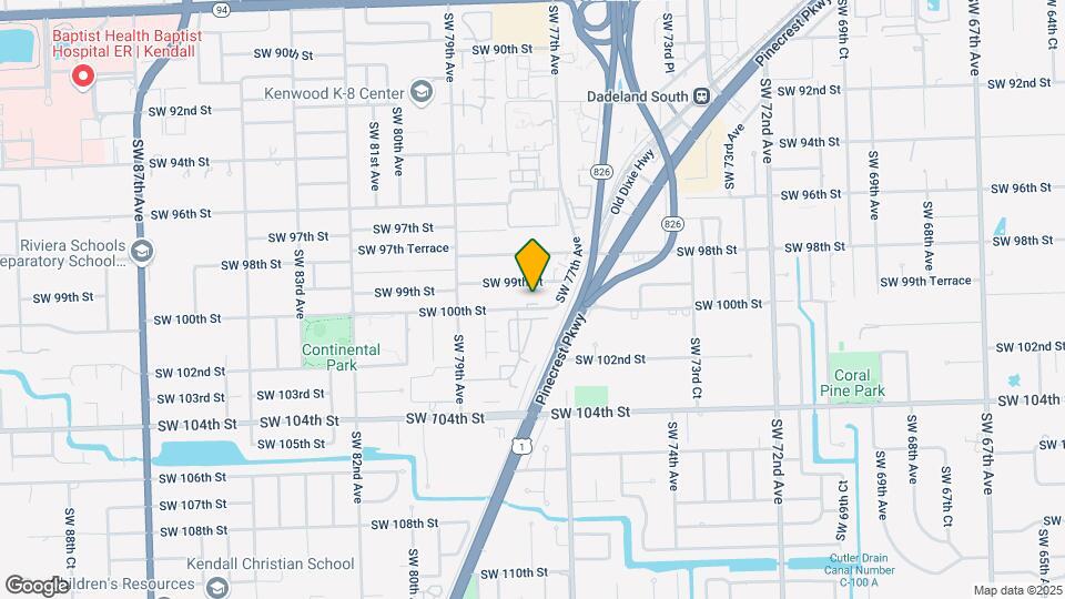 7788 SW 99th St Map and Location Details