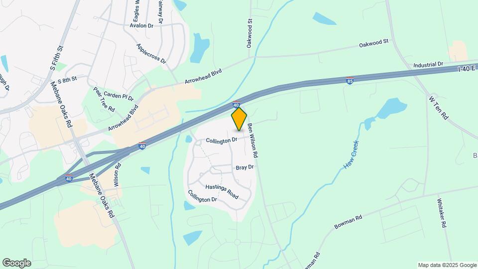 202 Collington Dr Map and Location Details