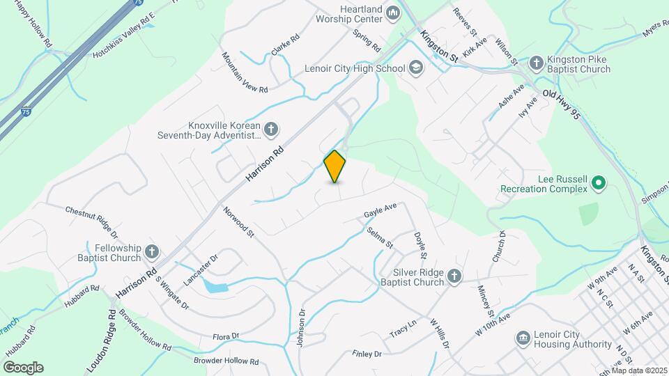 880 Glenfield Dr Map and Location Details