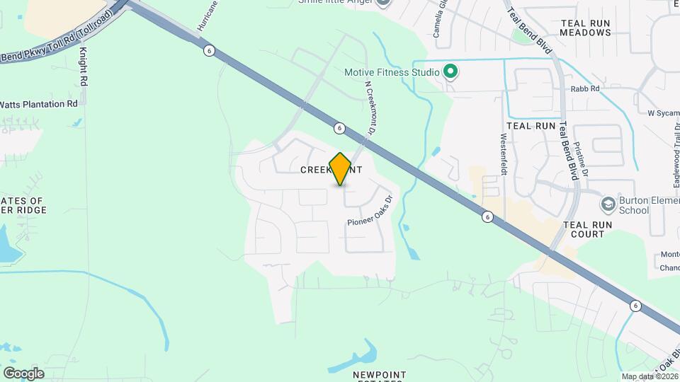 4522 S Creekmont Dr Map and Location Details