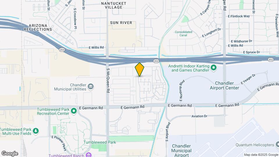 1258 E Thompson Way Map and Location Details