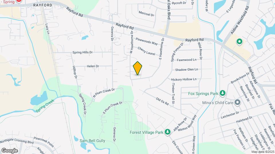 1827 Riverwood Trail Map and Location Details