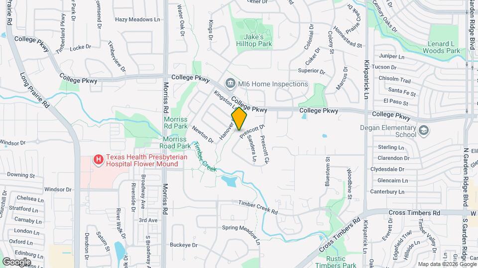 1733 Prescott Dr Map and Location Details