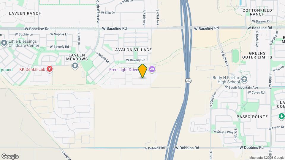 6333 W Latona Rd, Unit D101 Map and Location Details