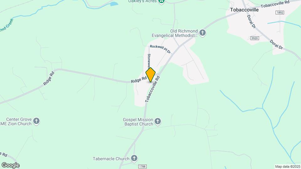 4875 Tobaccoville Rd Map and Location Details