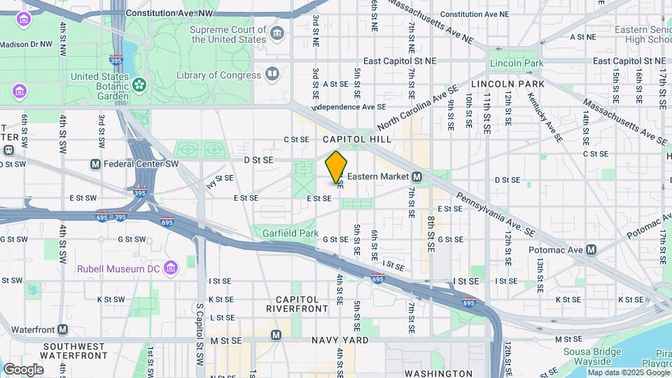 415 4th Street SE Map and Location Details