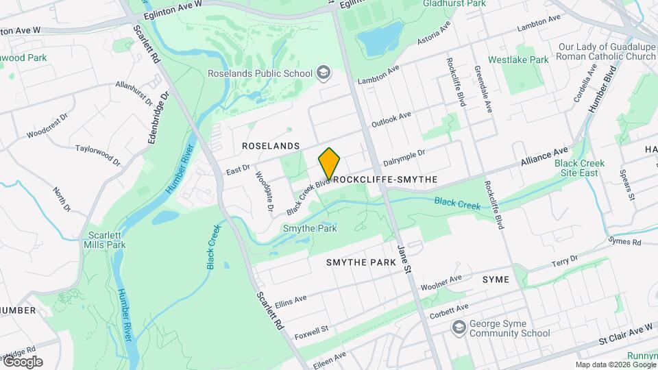 51 Black Creek Blvd Map and Location Details