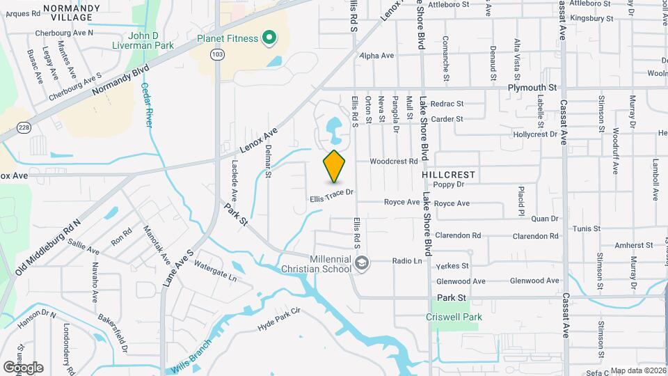 5671 Ellis Trace Dr Map and Location Details