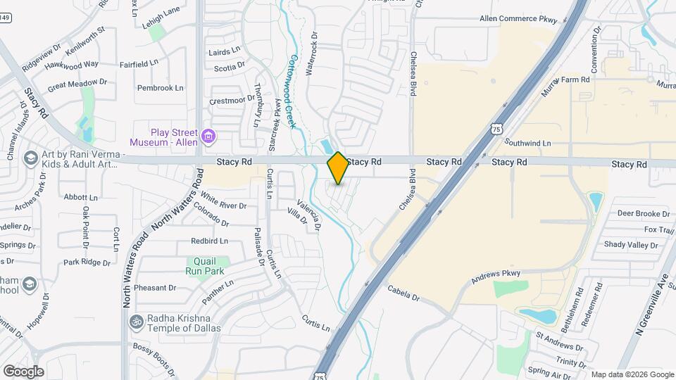 1952 Sweetwater Ln Map and Location Details