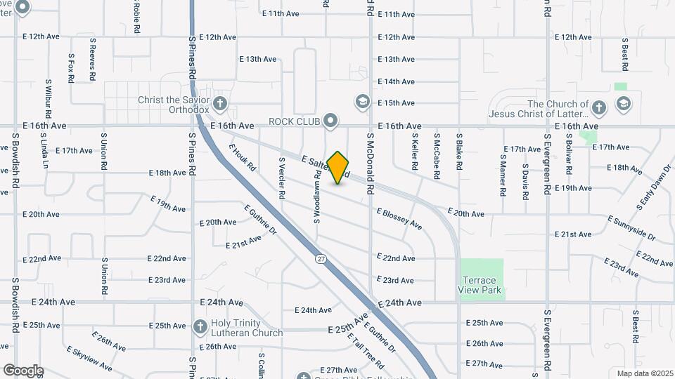 12915 E Blossey Ave Map and Location Details