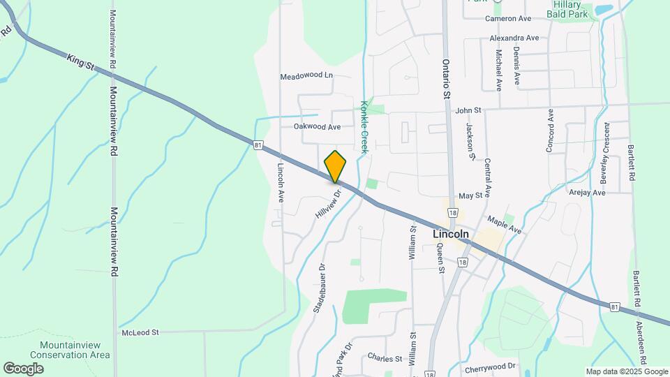 4390 Hillview Dr Map and Location Details