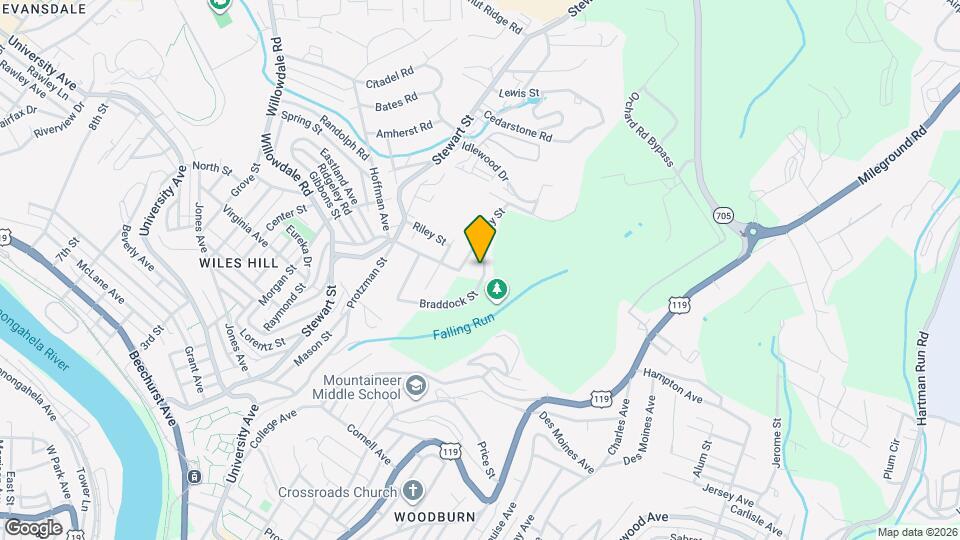 8 Braddock St Map and Location Details