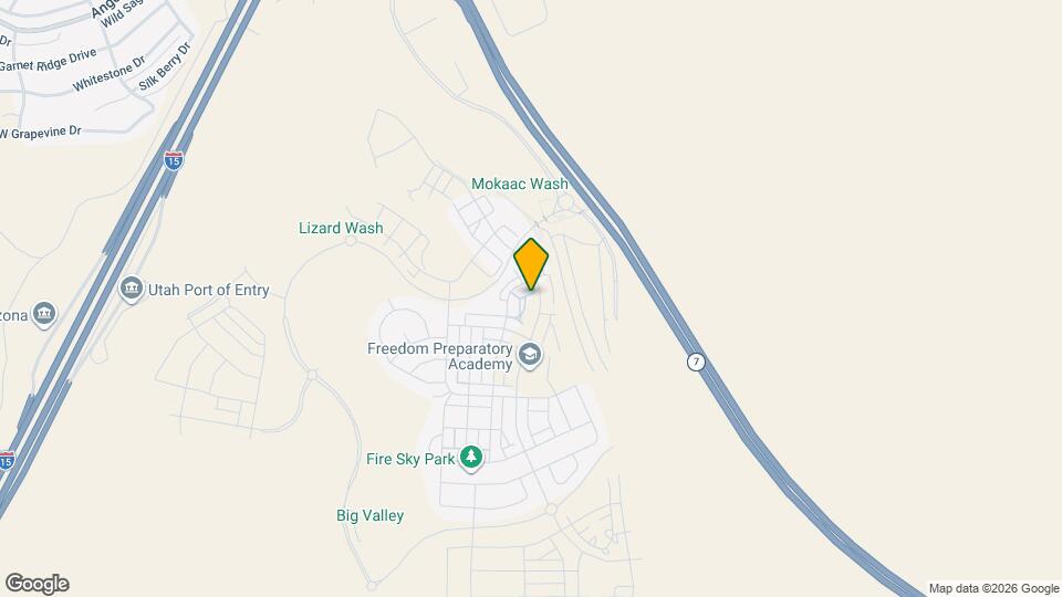 5562 S Carnelian Pkwy Map and Location Details