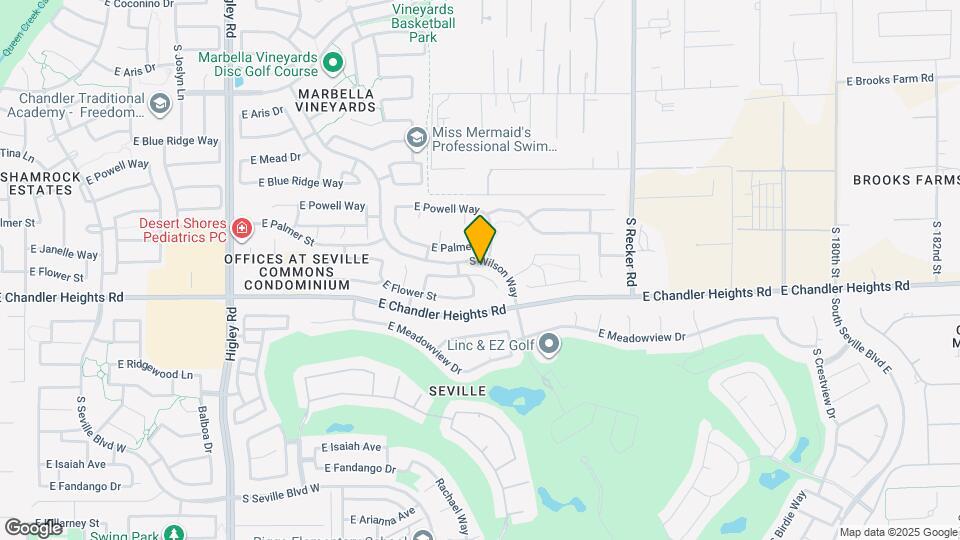 3698 E Janelle Ct Map and Location Details