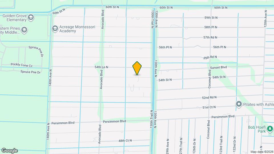13131 54th St N Mapa y Detalles de la Ubicación