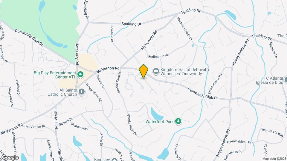 2323 Briarleigh Way Map and Location Details