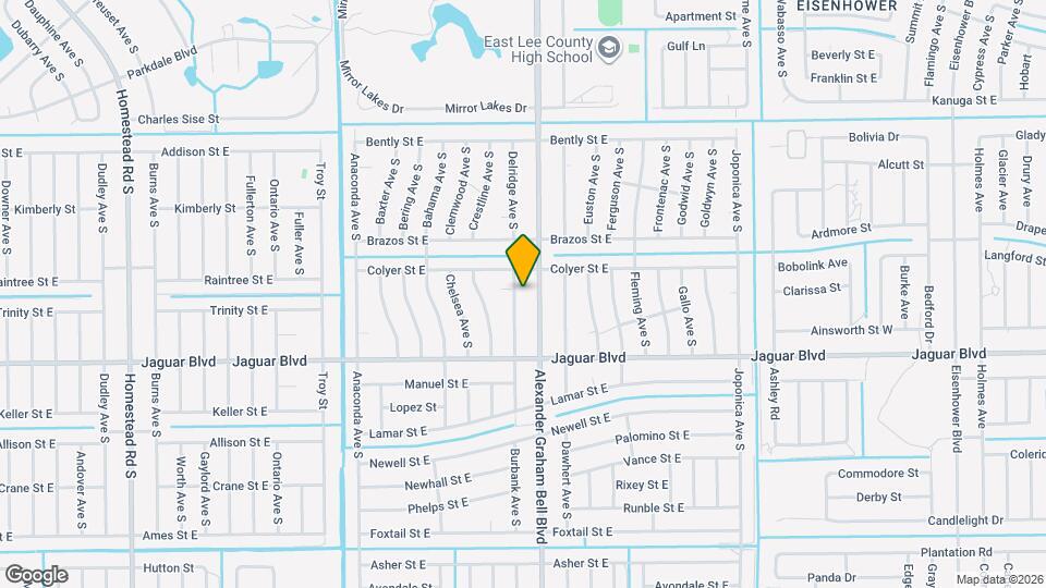 751 Crystal Ave Map and Location Details