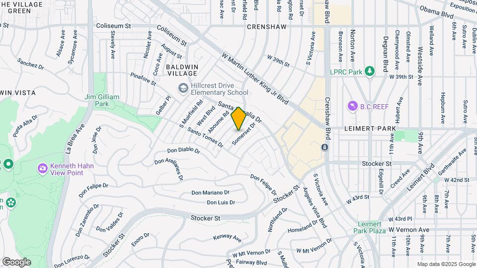 4151 Somerset Dr Map and Location Details