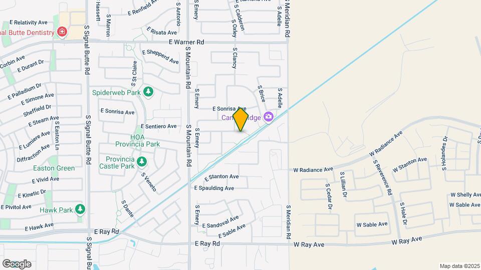 11411 E Savannah Cir Map and Location Details
