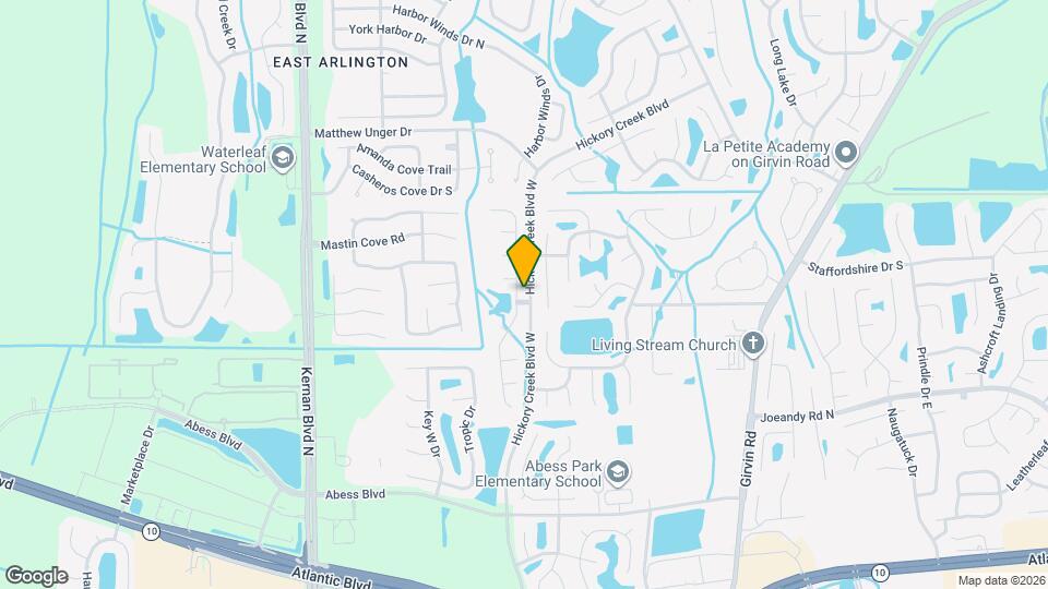 12461 Hickory Hollow Dr Mapa y Detalles de la Ubicación