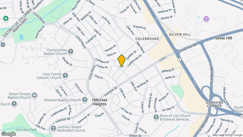 2501 Gaither St, Unit 8505-12 Map and Location Details