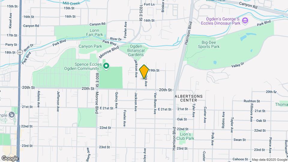 1951 Eccles Ave Map and Location Details
