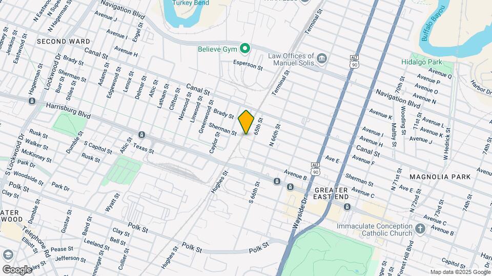 6400 Sherman St Map and Location Details