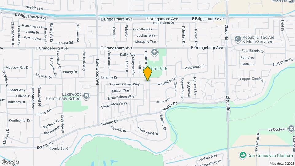 1137 Lillian Dr Map and Location Details