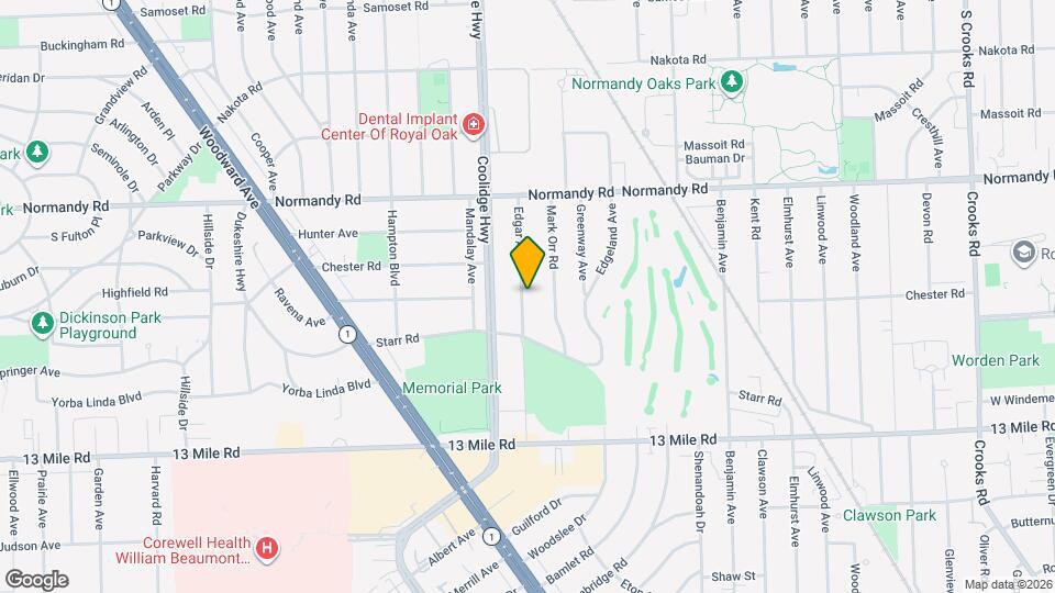 3738 Edgar Ave Map and Location Details