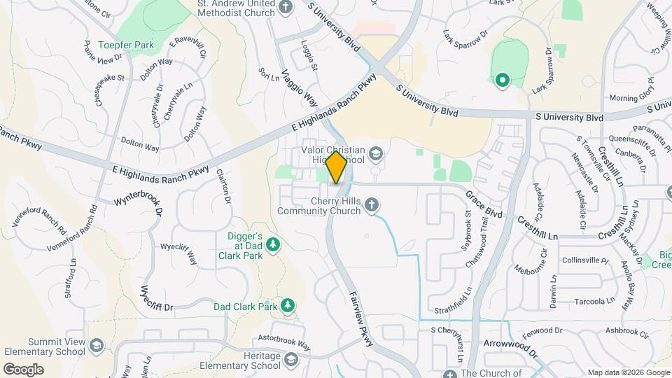 9733 Dunning Cir Mapa y Detalles de la Ubicación