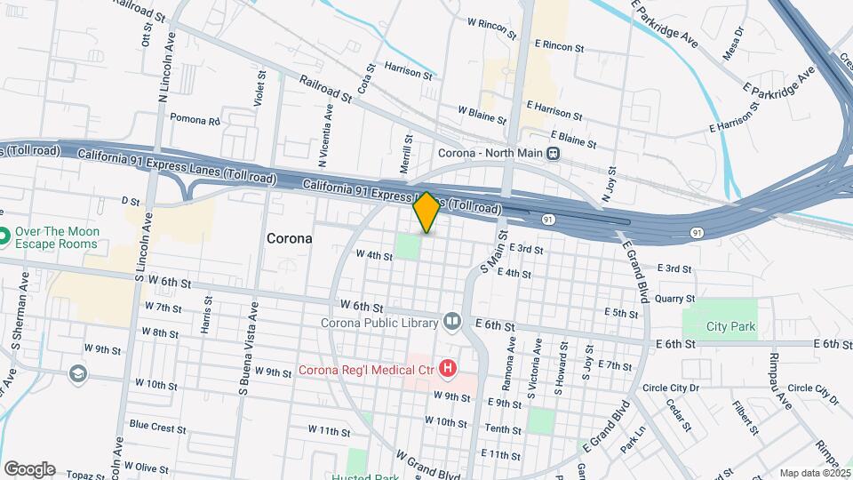 307 Sheridan St Mapa y Detalles de la Ubicación