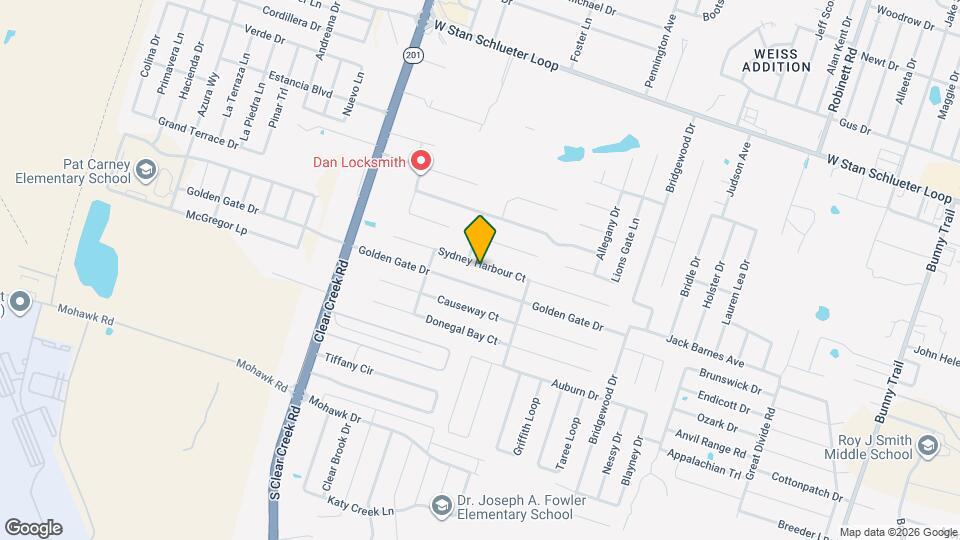 5004 Sydney Harbour Ct Map and Location Details