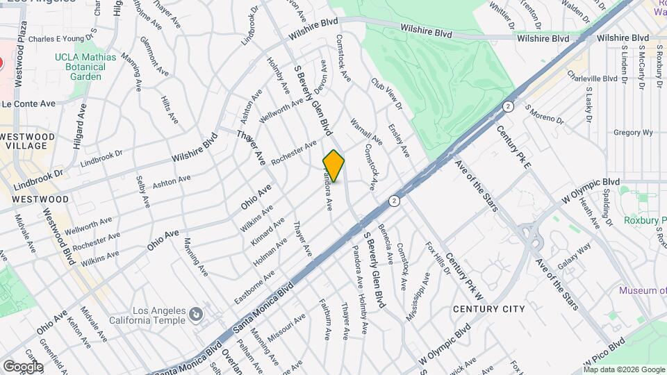 1604 Pandora Ave Map and Location Details