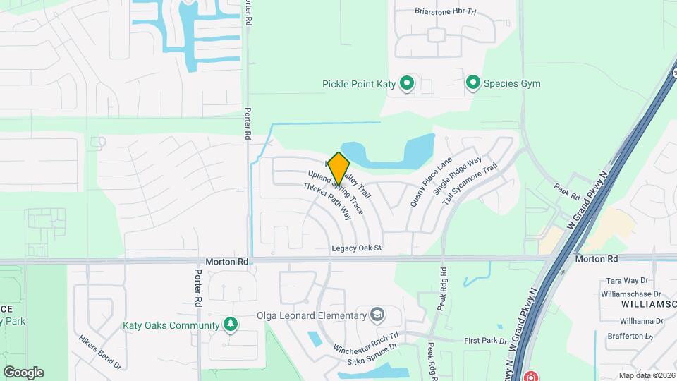 3147 Upland Spring Trace Map and Location Details