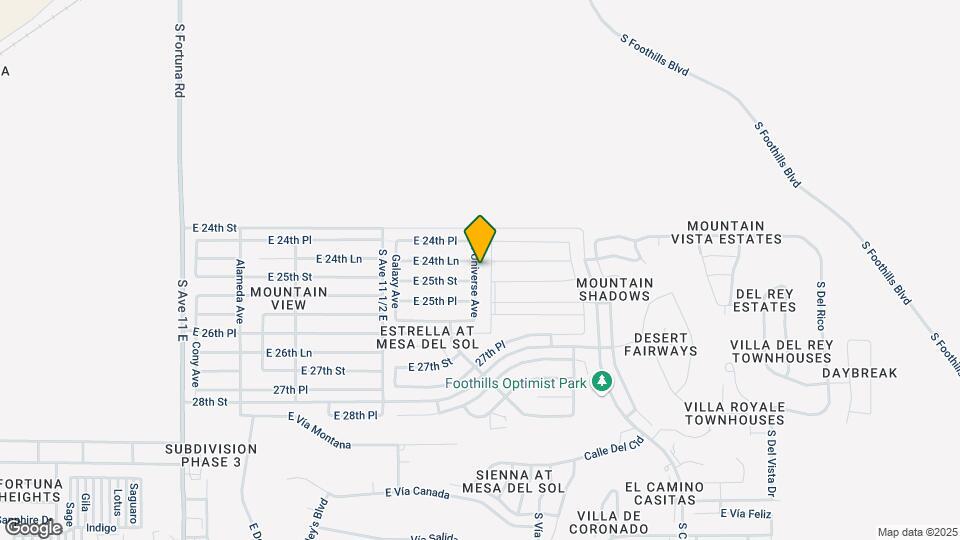 10151 S Universe Ave Map and Location Details