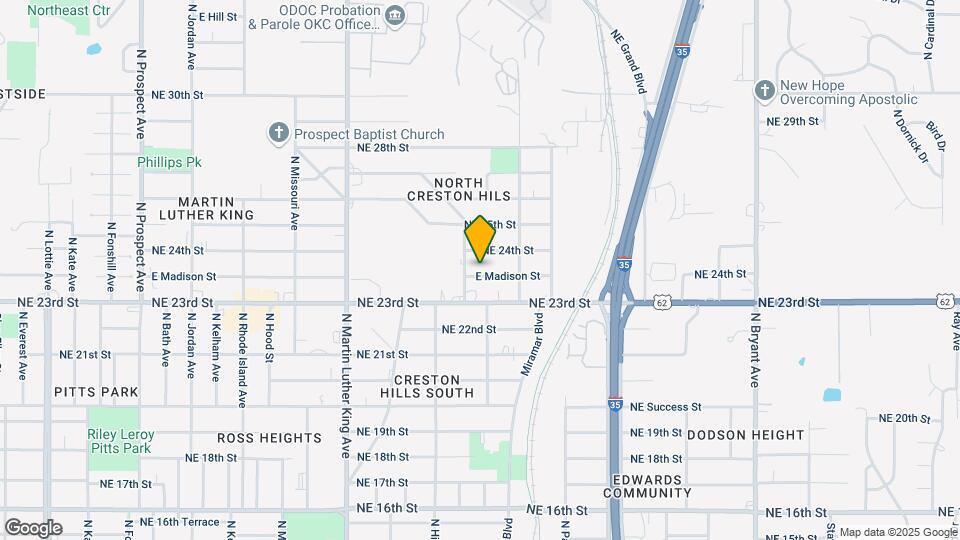 2213 E Madison St Map and Location Details