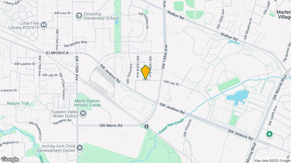 16070 SW Audubon St Map and Location Details