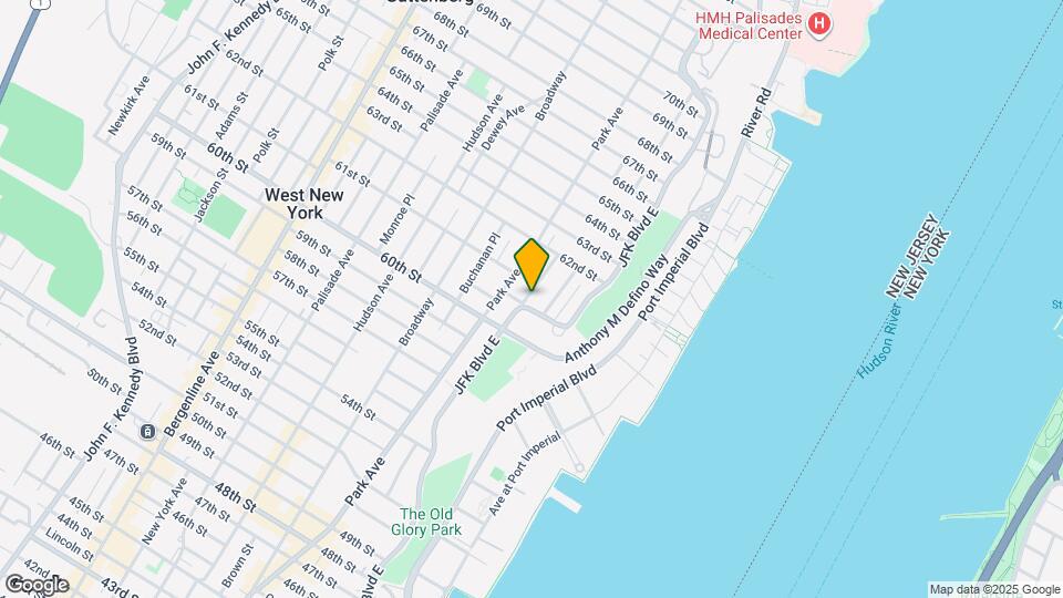 6025 BLVD Map and Location Details